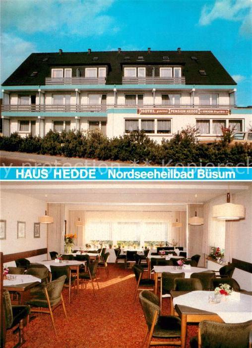 Ak Ansichtskarte Buesum Nordseebad Haus Hedde Kat Buesum Nr