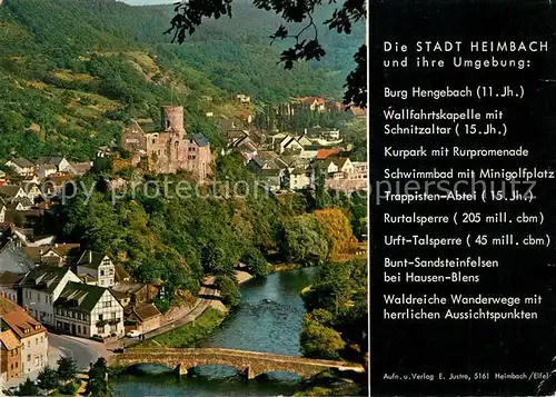 AK / Ansichtskarte Heimbach Eifel Eifeler Hof Kat. Heimbach