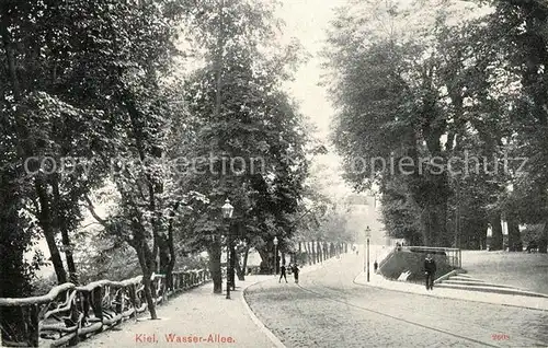 AK / Ansichtskarte Kiel Wasser Allee Kat. Kiel