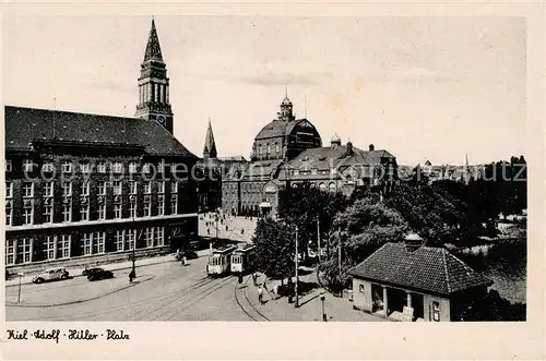 AK / Ansichtskarte Kiel Adolf Hitler Platz Kat. Kiel