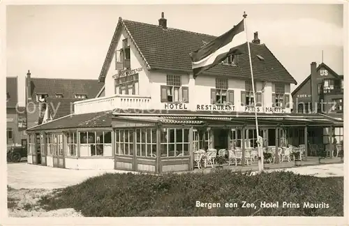 AK / Ansichtskarte Bergen aan Zee Hotel Prins Maurits Kat. Niederlande