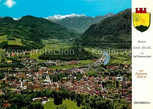 AK / Ansichtskarte Bad Ischl Salzkammergut Dachstein Fliegeraufnahme Kat. Bad Ischl