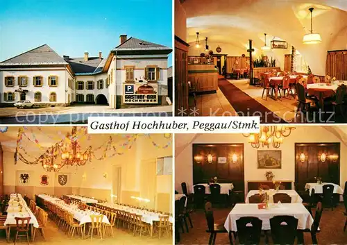 AK / Ansichtskarte Peggau Gasthof Hochhuber Gastraeume Speisesaal Kat. Peggau