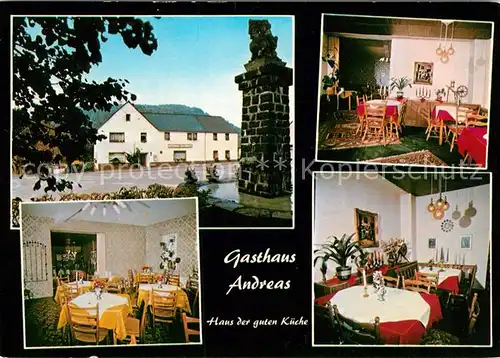 AK / Ansichtskarte Giershausen Isselbach Gasthaus Andreas Kat. Isselbach