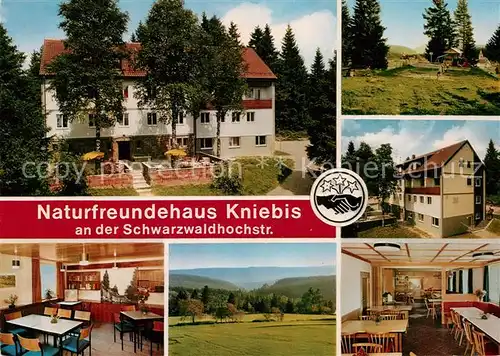 AK / Ansichtskarte Baiersbronn Schwarzwald Naturfreundehaus Kniebis Kat. Baiersbronn