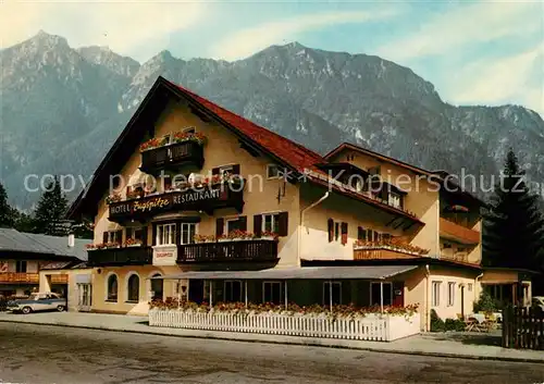 AK / Ansichtskarte Garmisch Partenkirchen Hotel Zugspitze Kat. Garmisch Partenkirchen