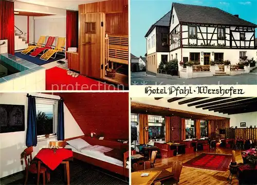 AK / Ansichtskarte Wershofen Hotel Pfahl Kat. Wershofen