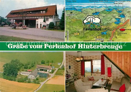 AK / Ansichtskarte Werdohl Ferienhof Hinterbrenge Kat. Werdohl