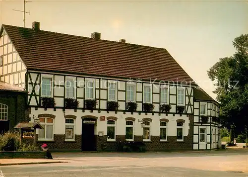 AK / Ansichtskarte Luebbow Gasthaus Jaegerschaenke Fachwerk Kat. Luebbow