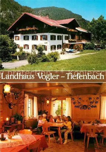 AK / Ansichtskarte Tiefenbach Oberstdorf Landhaus Vogler Kat. Oberstdorf