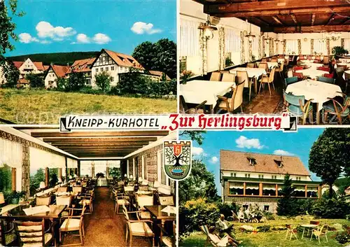 AK / Ansichtskarte Glashuette Schieder Kneipp Kurhotel Herlingsburg Kat. Schieder Glashuette