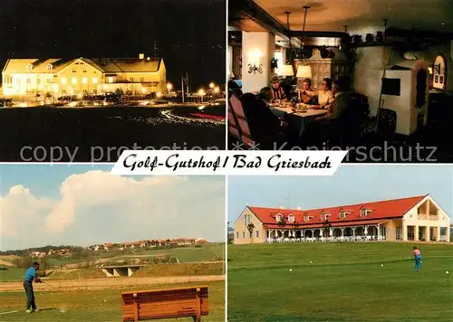 AK / Ansichtskarte Griesbach Bad Golf Gutshof Schwalm Kat. Bad Griesbach i.Rottal