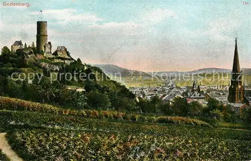 AK / Ansichtskarte Bad Godesberg mit der Godesburg Kat. Bonn