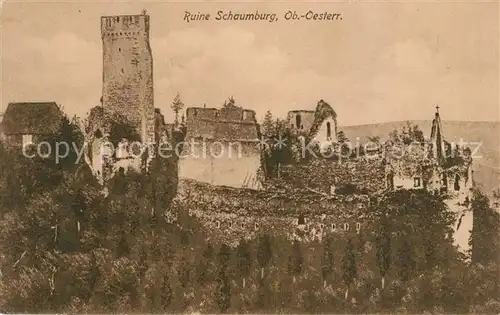 AK / Ansichtskarte Eferding Ruine Schaumburg Kat. Eferding