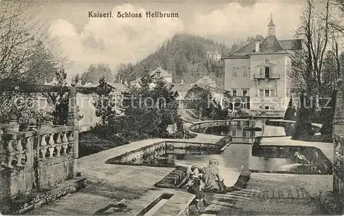 AK / Ansichtskarte Hellbrunn Kaiserliches Schloss Kat. Salzburg