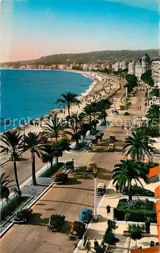 AK / Ansichtskarte Nice Alpes Maritimes Promenade des Anglais et Baie des Anges Kat. Nice