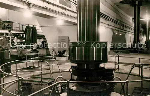 AK / Ansichtskarte Genissiat l Ain Interieur de l Usine Galerie des turbines Kat. Injoux Genissiat