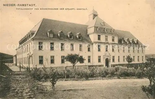 AK / Ansichtskarte Nieder Ramstadt Maennerhaus der Epileptischen Anstalt Kat. Muehltal
