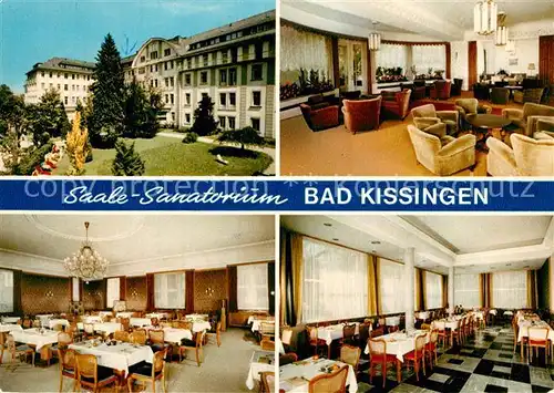 AK / Ansichtskarte Bad Kissingen Saale Sanatorium  Kat. Bad Kissingen