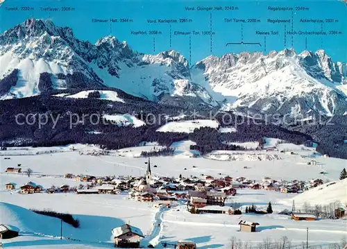 AK / Ansichtskarte Ellmau Tirol Wilder Kaiser  Kat. Ellmau