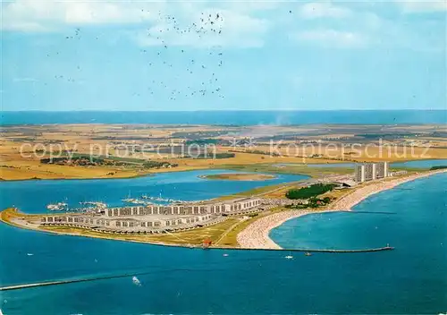 AK / Ansichtskarte Burg Fehmarn Fliegeraufnahme Kat. Fehmarn