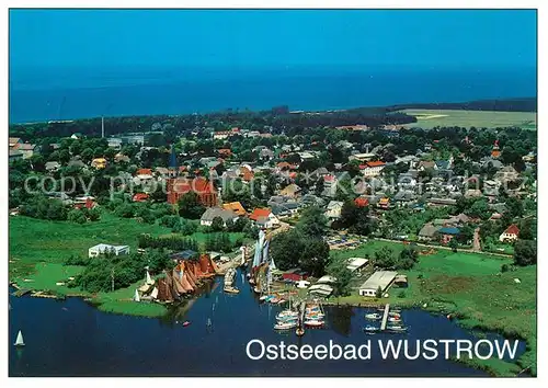 AK / Ansichtskarte Wustrow Ostseebad Fliegeraufnahme  Kat. Ostseebad Wustrow