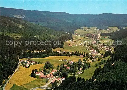 AK / Ansichtskarte Buhlbach Obertal Fliegeraufnahme