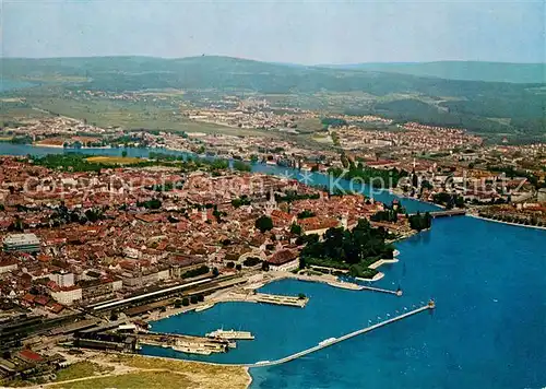 AK / Ansichtskarte Konstanz Bodensee Fliegeraufnahme Kat. Konstanz