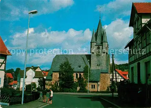 AK / Ansichtskarte Soehrewald Wellerode Kirche Kat. Soehrewald