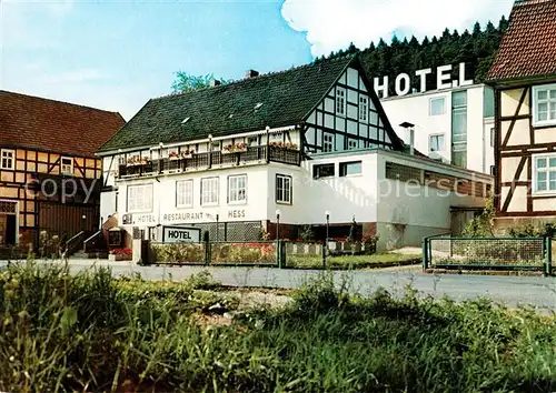 AK / Ansichtskarte Aua Hotel Hess Autobahn Abfahrt Bad Hersfeld  Kat. Neuenstein
