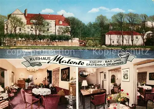 AK / Ansichtskarte Malente Gremsmuehlen Kurhaus Malente Gaestehaus Erlenried Kat. Malente