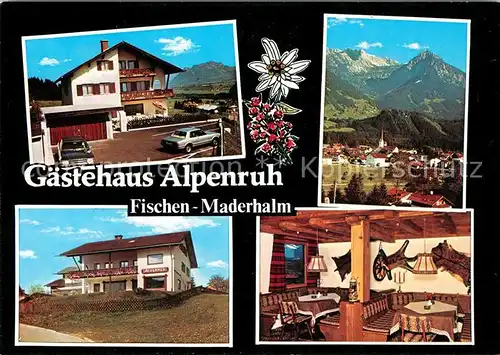 AK / Ansichtskarte Maderhalm Gaestehaus Alpenruh Kat. Fischen i.Allgaeu