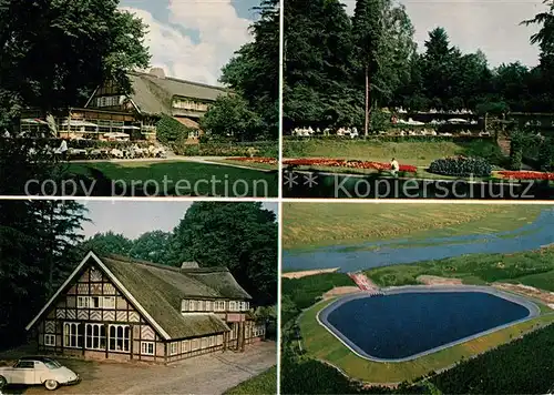 AK / Ansichtskarte Geesthacht Elbe Restaurant Forsthaus Gruener Jaeger Kat. Geesthacht