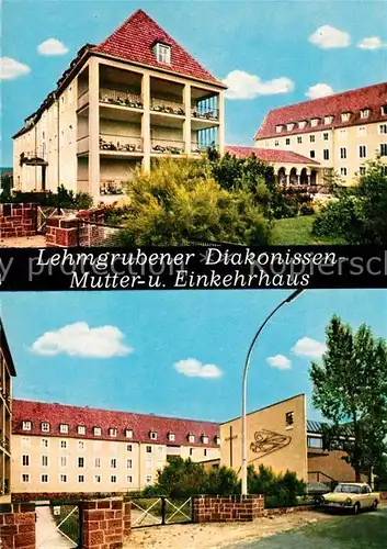 AK / Ansichtskarte Marktheidenfeld Lehmgrubener Diakonissen Mutter Einkehrhaus Kat. Marktheidenfeld