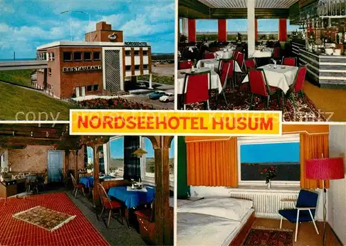 AK / Ansichtskarte Husum Nordfriesland Nordseehotel Krumbholz Kat. Husum