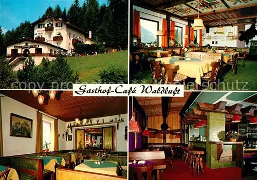 AK / Ansichtskarte Berchtesgaden Gasthof Cafe Waldluft Kat. Berchtesgaden