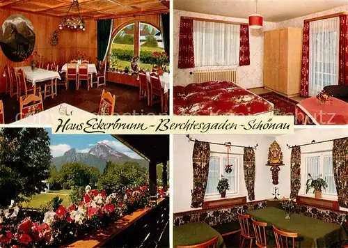 AK / Ansichtskarte Schoenau Berchtesgaden Pension Haus Eckerbrunn Kat. Berchtesgaden