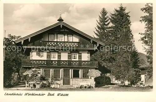 AK / Ansichtskarte Bad Wiessee Landhaus Winklmaier Kat. Bad Wiessee