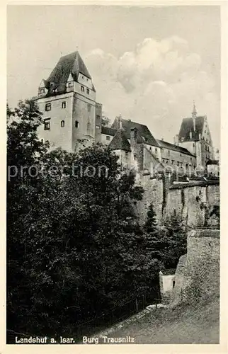 AK / Ansichtskarte Landshut Isar Burg Trausnitz Kat. Landshut