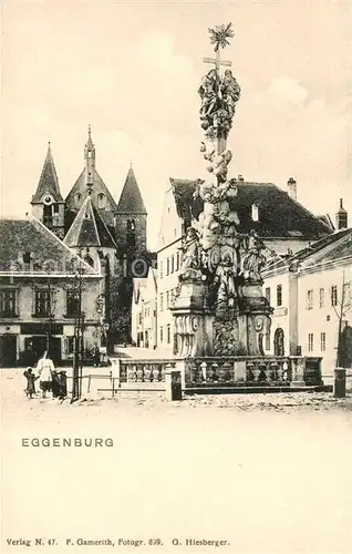 AK / Ansichtskarte Eggenburg Niederoesterreich Denkmal Kirche Kat. Eggenburg