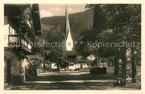 AK / Ansichtskarte Bayrischzell Dorfpartie Kat. Bayrischzell