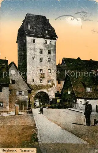 AK / Ansichtskarte Hersbruck Wassertor Kat. Hersbruck