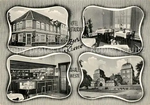 AK / Ansichtskarte Ahaus Hotel Restaurant zur Krone Kat. Ahaus