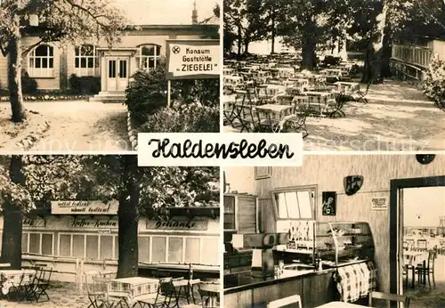 AK / Ansichtskarte Haldensleben Restaurant Ziegelei Kat. Haldensleben