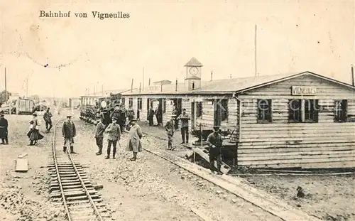 AK / Ansichtskarte Vigneulles Bahnhof Kat. Vigneulles