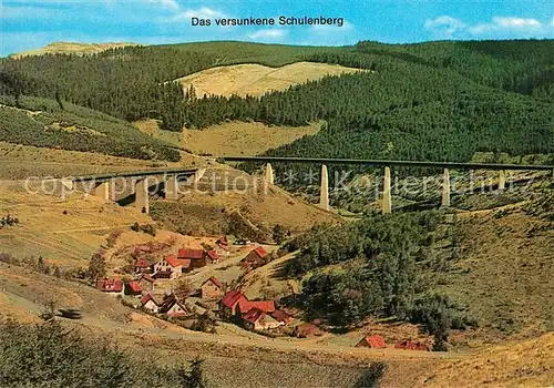 AK / Ansichtskarte Schulenberg Oberharz Okerstausee vor Staubeginn 1955 Kat. Schulenberg im Oberharz