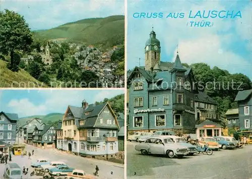 AK / Ansichtskarte Lauscha Huettenplatz Kulturhaus  Kat. Lauscha