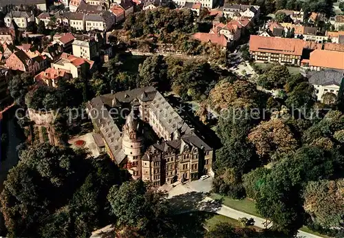 AK / Ansichtskarte Detmold Fuerstliches Residenzschloss Fliegeraufnahme Kat. Detmold