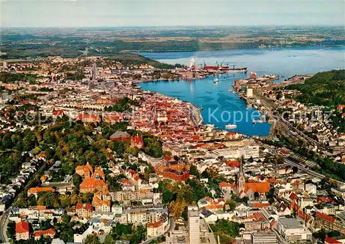 AK / Ansichtskarte Flensburg Fliegeraufnahme Kat. Flensburg