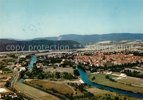 AK / Ansichtskarte Bad Sooden Allendorf Fliegeraufnahme Kat. Bad Sooden Allendorf